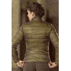 Donsjas Allure HKM Olijfgroen