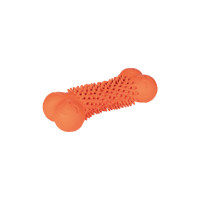 Hondenspeeltje Buddy Bone III natuurrubber. HKM Oranje