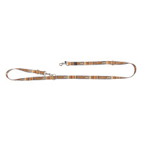 Laisse de dressage pour chiens Anam Cara imprimé HKM Taupe / doré jaune Gris Laisse de dressage pour chiens Anam Cara imprimé HKM Taupe / doré jaune Gris