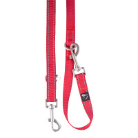 Dressuurlijn voor honden Anam Cara nylon HKM Rood