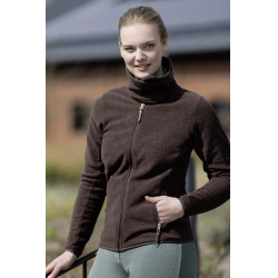 Veste en polaire Basil HKM Marron foncé Veste en polaire Basil HKM Marron foncé