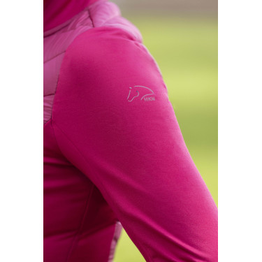 Veste matelassée Prag Style HKM Cranberry Rose Veste matelassée Prag Style HKM Cranberry Rose