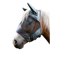 Masque anti-mouches High Professional HKM Gris foncé Masque anti-mouches High Professional HKM Gris foncé