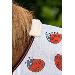 Couverture anti-mouches Ladybug HKM Blanc / rouge Couverture anti-mouches Ladybug HKM Blanc / rouge