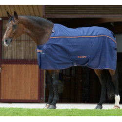 Couverture Bucas Therapy Cooler Marine / orange Bleu Couverture Bucas Therapy Cooler Marine / orange Bleu