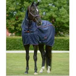 Couvre-cou Bucas Therapy Mesh Neck Marine / orange Bleu Couvre-cou Bucas Therapy Mesh Neck Marine / orange Bleu