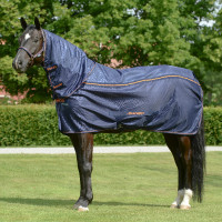 Therapiehals Bucas Therapy Mesh Neck Marine / oranje Blauw Therapiehals Bucas Therapy Mesh Neck Marine / oranje Blauw