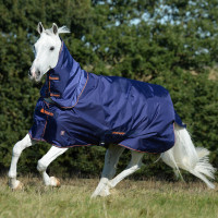 Nekstuk Bucas Therapy Turnout Neck Marine / oranje Blauw Nekstuk Bucas Therapy Turnout Neck Marine / oranje Blauw