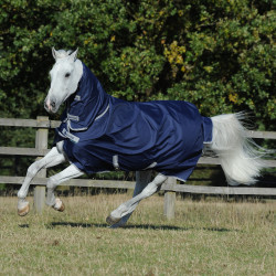 Couverture Bucas Freedom Turnout Full Neck 300g Bleu marine