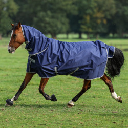 Couverture Bucas Freedom Turnout Full Neck Light Bleu marine Couverture Bucas Freedom Turnout Full Neck Light Bleu marine