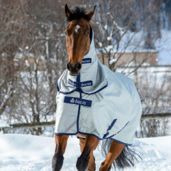 Couverture Bucas Power Turnout Extra 300g Argent Couverture Bucas Power Turnout Extra 300g Argent