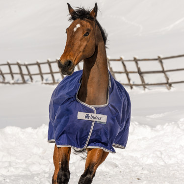 Couverture Bucas Atlantic Turnout 200g Bleu marine Couverture Bucas Atlantic Turnout 200g Bleu marine