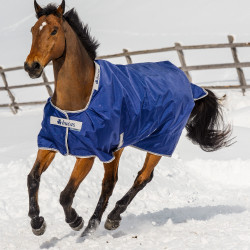 Couverture Bucas Atlantic Turnout 200g Bleu marine Couverture Bucas Atlantic Turnout 200g Bleu marine