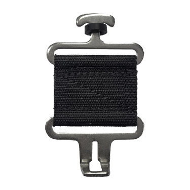 Borstverbreder Bucas met T-haak Zwart