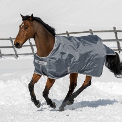 Couverture Bucas Smartex Big Neck Medium 150g Iron Gate Gris Couverture Bucas Smartex Big Neck Medium 150g Iron Gate Gris