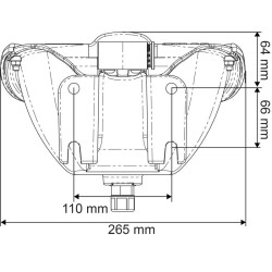Abreuvoir Polyself PF2 à palette horizontale La Gée