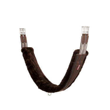 Sangle LeMieux doublée mouton anatomique Marron / marron Sangle LeMieux doublée mouton anatomique Marron / marron