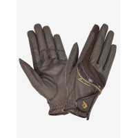 Wedstrijdhandschoenen LeMieux Bruin