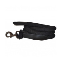 Longe touw Canter Zwart / zwarte gespen Longe touw Canter Zwart / zwarte gespen