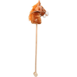 Hobby Horse op wieltjes met geluid Hennie 95 cm Hobby Horse op wieltjes met geluid Hennie 95 cm