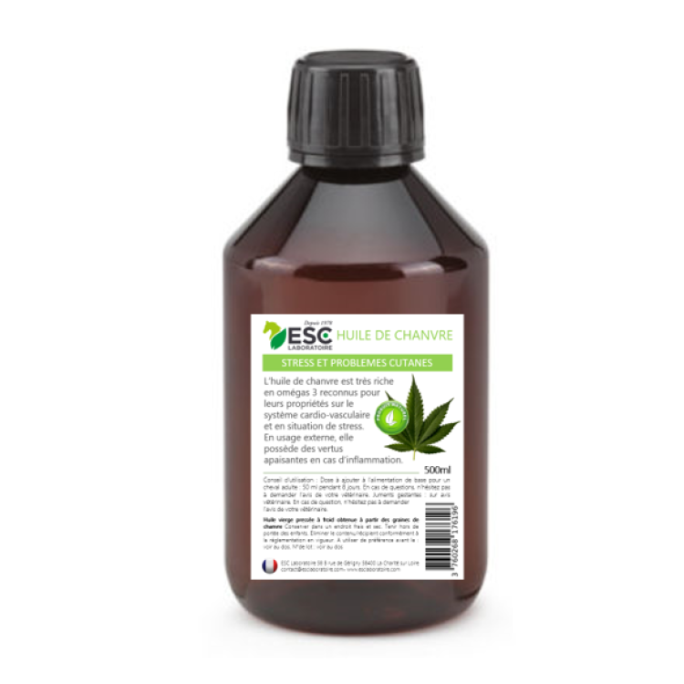 Huile De Chanvre Vierge ESC Laboratoire Huile De Chanvre Vierge ESC Laboratoire