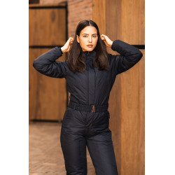 Macacão acolchoado impermeável Annica feminino Horze Grijs ijzeren hek