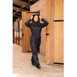 Macacão acolchoado impermeável Annica feminino Horze Grijs ijzeren hek