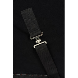 Fleece deken Cairo infrarood Horze Donker antracietgrijs