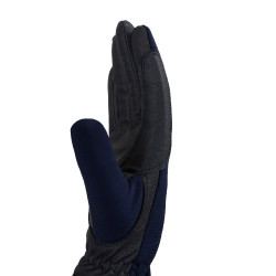 Gants d'équitation d'hiver pour femmes Sinja B Vertigo Marine foncé Bleu