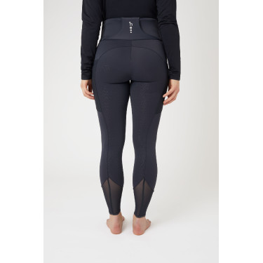 Paardrijbroek met volledige grip Ebba voor dames met mesh Horze Paardrijbroek met volledige grip Ebba voor dames met mesh Horze