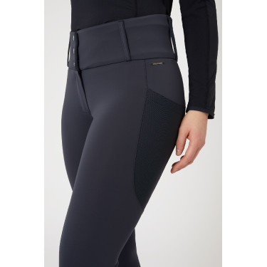 Paardrijbroek met volledige grip Ebba voor dames met mesh Horze Paardrijbroek met volledige grip Ebba voor dames met mesh Horze