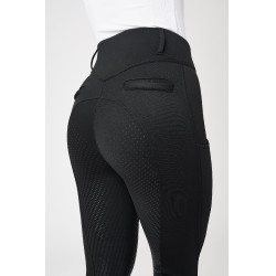 Thermobroek met volledige zit Mira dames Horze Zwart Thermobroek met volledige zit Mira dames Horze Zwart