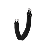 Neopreen Cavtat singel met anti-schuur sluiting Horze Zwart