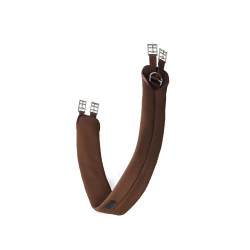 Sangle Cavtat Néoprène avec fermeture anti-frottement Horze Marron demitasse Sangle Cavtat Néoprène avec fermeture anti-frottement Horze Marron demitasse