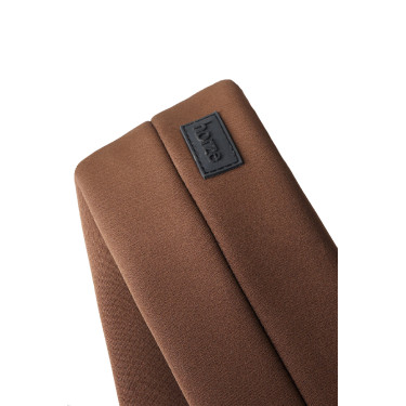 Neopreen Cavtat singel met anti-schuur sluiting Horze Kastanjebruin demitasse