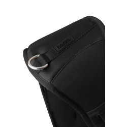 Sangle de dressage néoprène Varna sans élastique Horze Noir Sangle de dressage néoprène Varna sans élastique Horze Noir