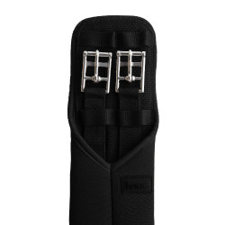 Sangle droite Néoprène Kazan sans élastique Horze Noir Sangle droite Néoprène Kazan sans élastique Horze Noir