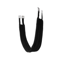 Sangle néoprène Dinant sans élastique Horze Noir Sangle néoprène Dinant sans élastique Horze Noir