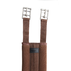Sangle néoprène Dinant sans élastique Horze Marron demitasse