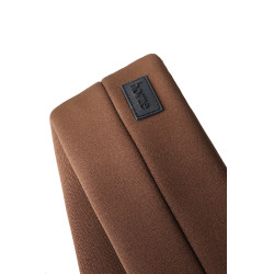 Sangle préformée néoprène Frontera avec élastique Horze Marron demitasse Sangle préformée néoprène Frontera avec élastique Horze Marron demitasse