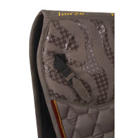 Tapis de selle de dressage Kenya Horze Marron gris fer Tapis de selle de dressage Kenya Horze Marron gris fer