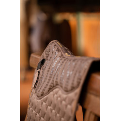 Tapis de selle de dressage Kenya Horze Marron gris fer Tapis de selle de dressage Kenya Horze Marron gris fer