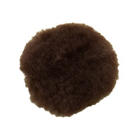 Neusriempad, schapenwol Bruin Neusriempad, schapenwol Bruin