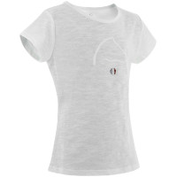 T-shirt Equithème Claire Kind Wit