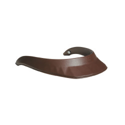 Visière cuir pour casque Naca