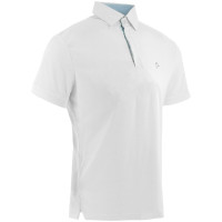 Poloshirt mesh Equithème Edy Wit