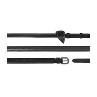 Rubberen Teugels 1/2 Dy'on Working Zwart Rubberen Teugels 1/2 Dy'on Working Zwart