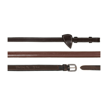 Rubberen Teugels 1/2 Dy'on Working Bruin Rubberen Teugels 1/2 Dy'on Working Bruin