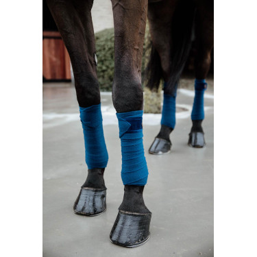 Polar Fleece Basic Velvet Kentucky polobandages Marineblauw