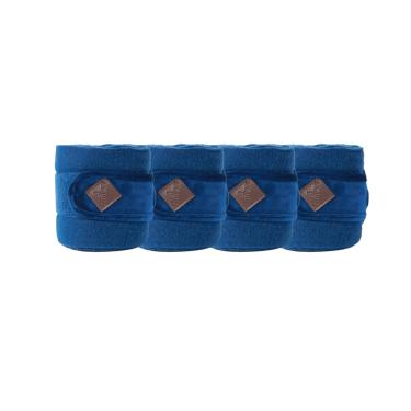 Polar Fleece Basic Velvet Kentucky polobandages Marineblauw Polar Fleece Basic Velvet Kentucky polobandages Marineblauw